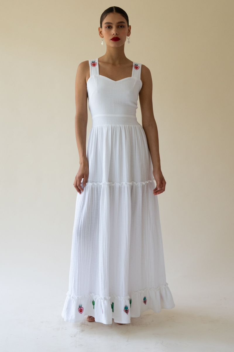 Blanca Salsa Dress - Tea & Tequila