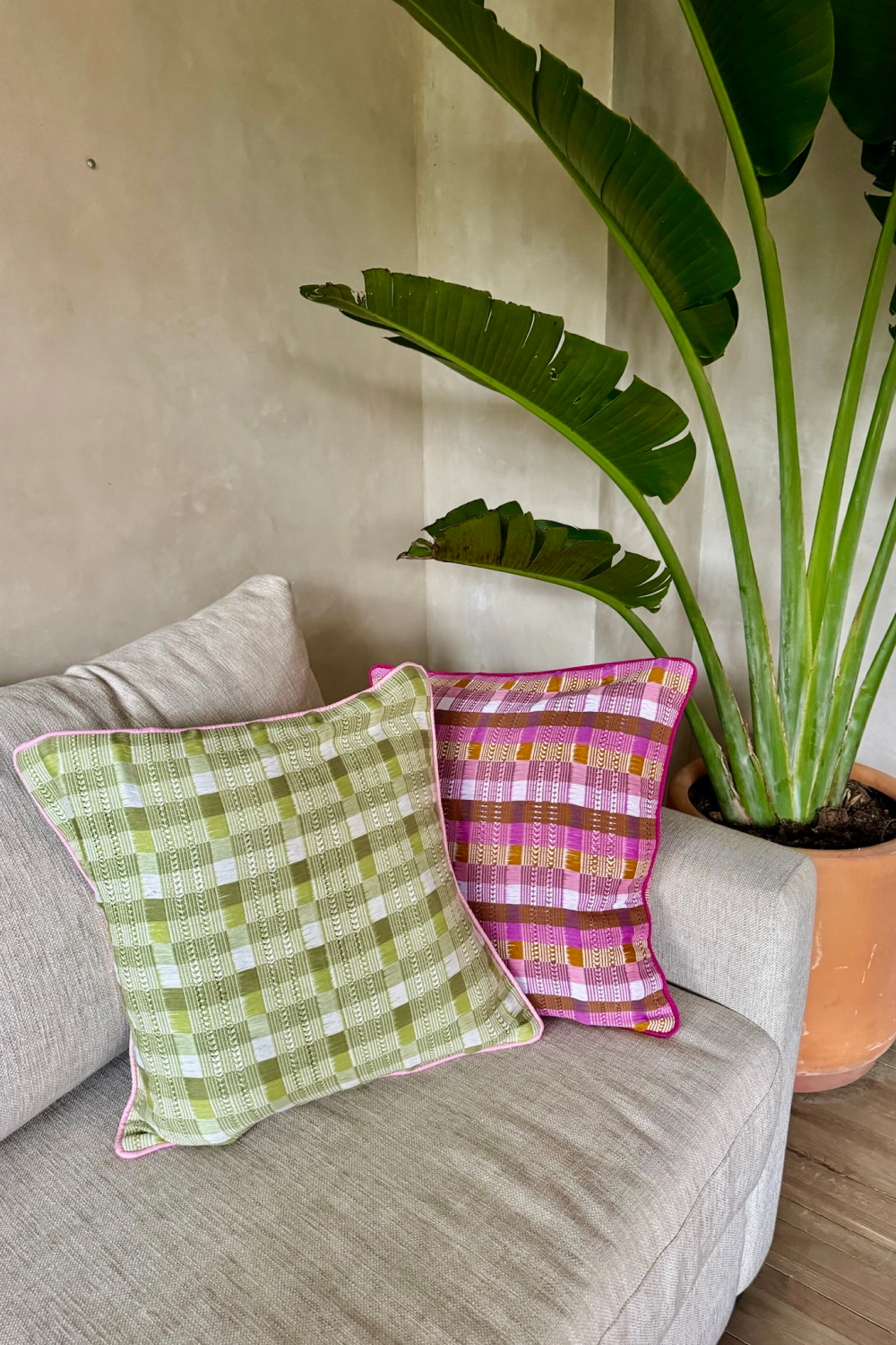 Manzana Cushion Cover - Tea & Tequila