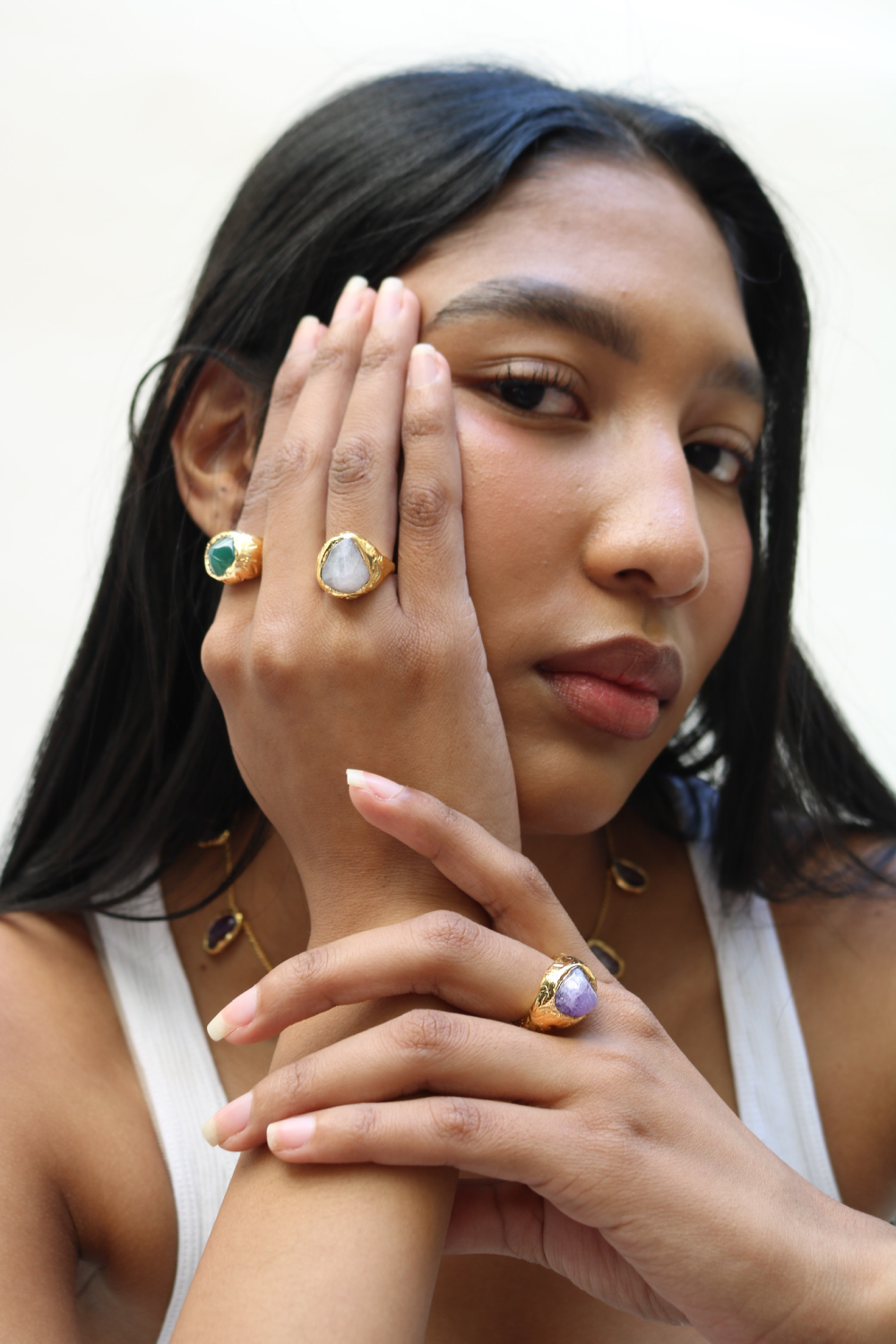 Selena Ring in Gold