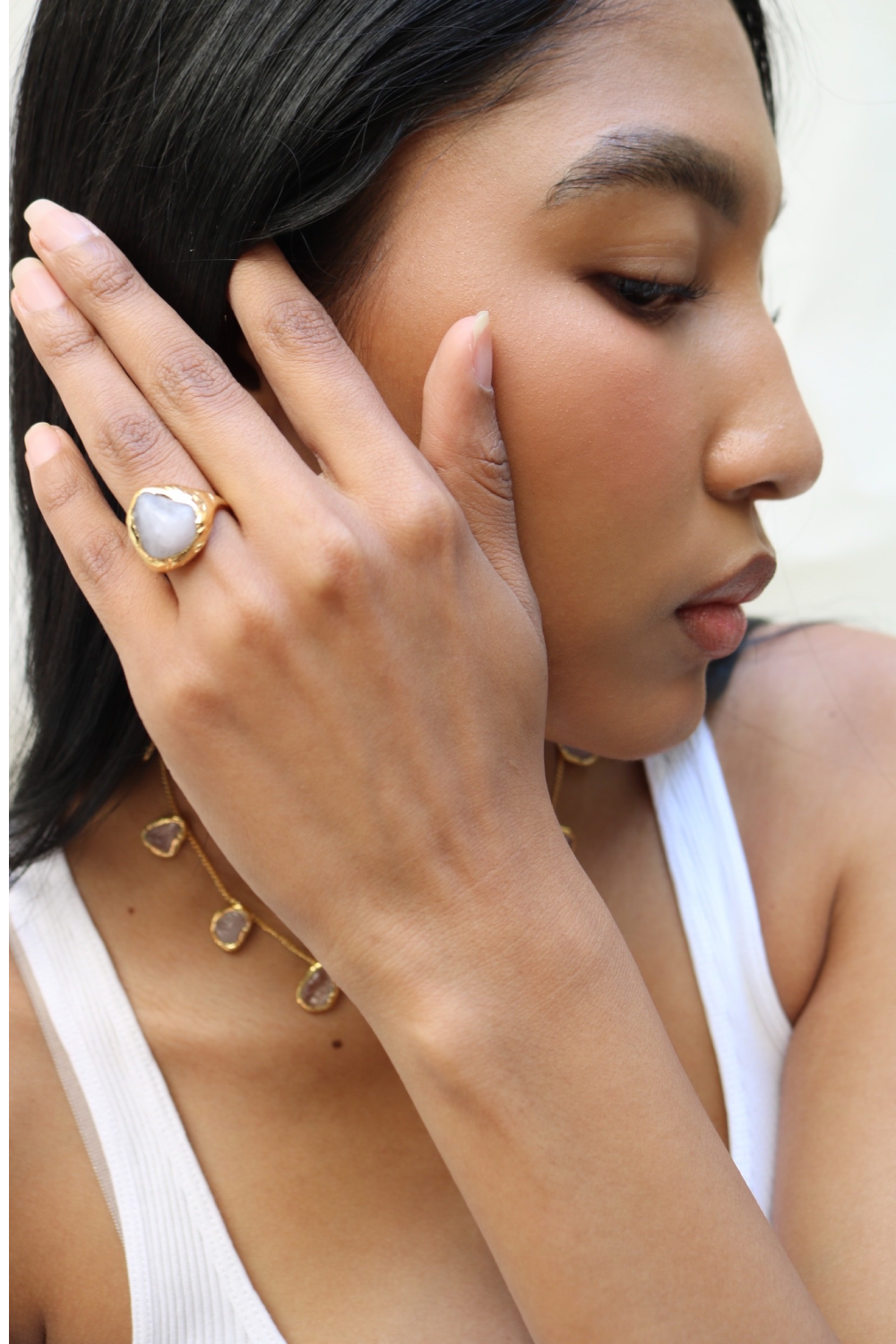 Selena Ring in Gold