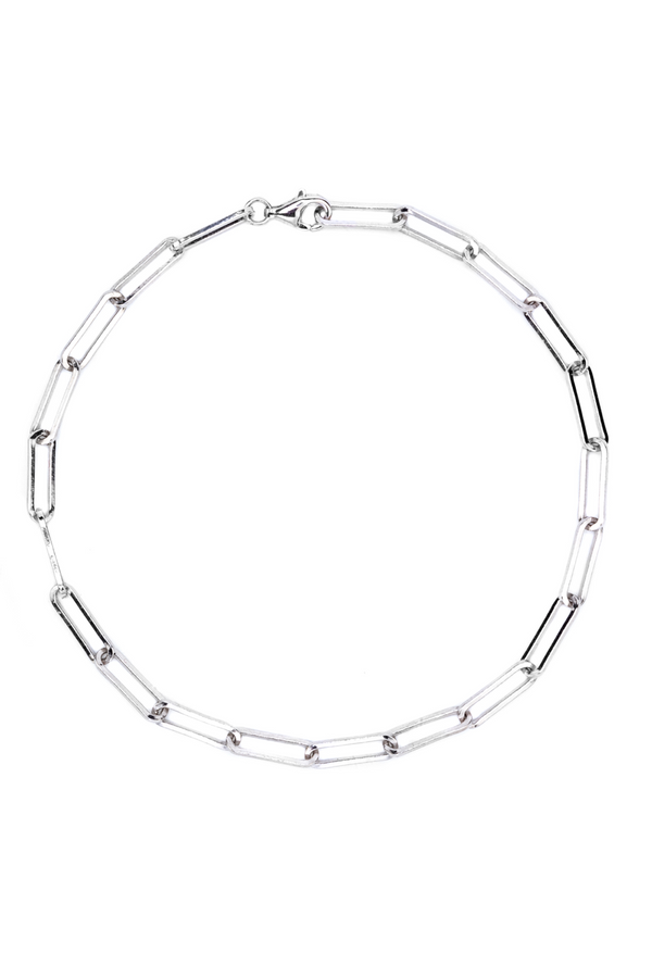 Silver Link Chain Bracelet - Tea & Tequila