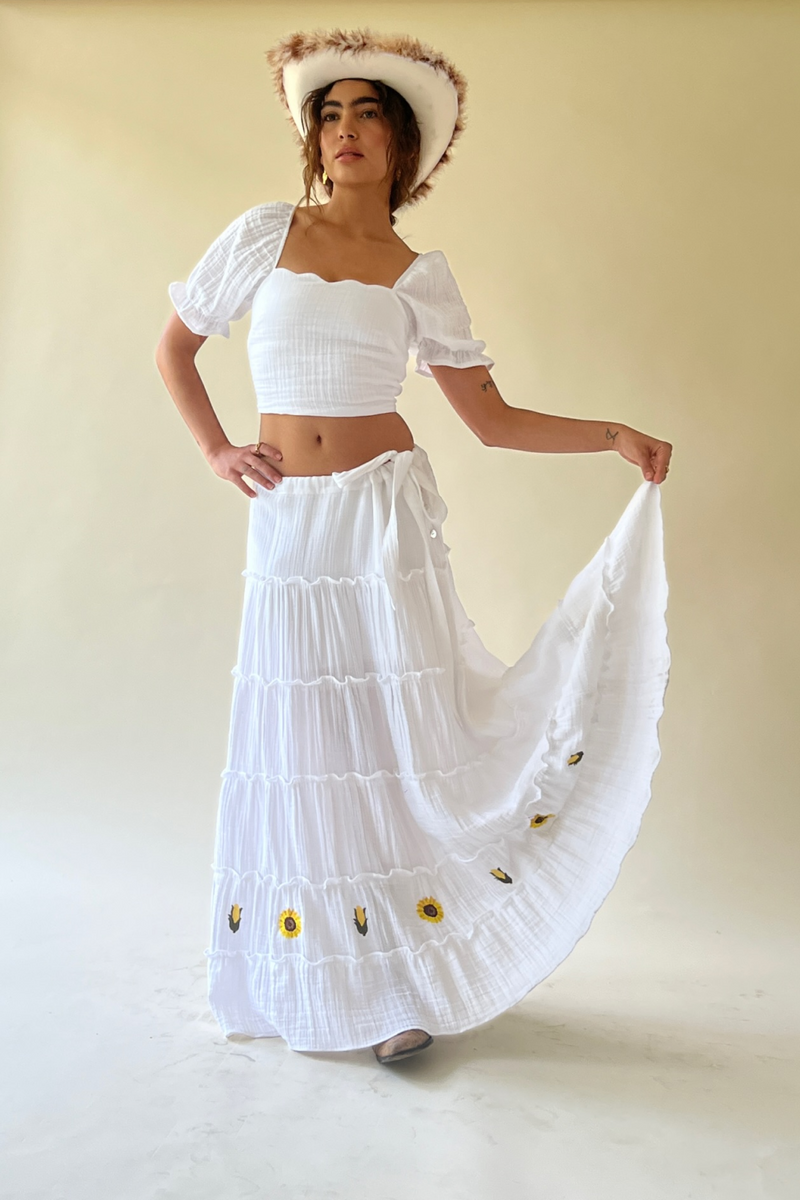 Girasol Skirt - Tea & Tequila