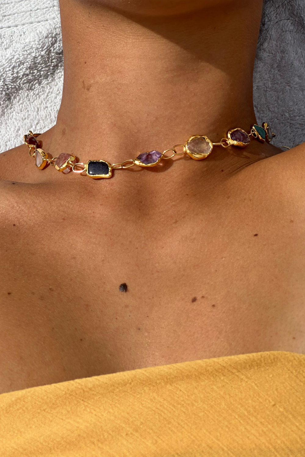 Paraíso Necklace in Gold