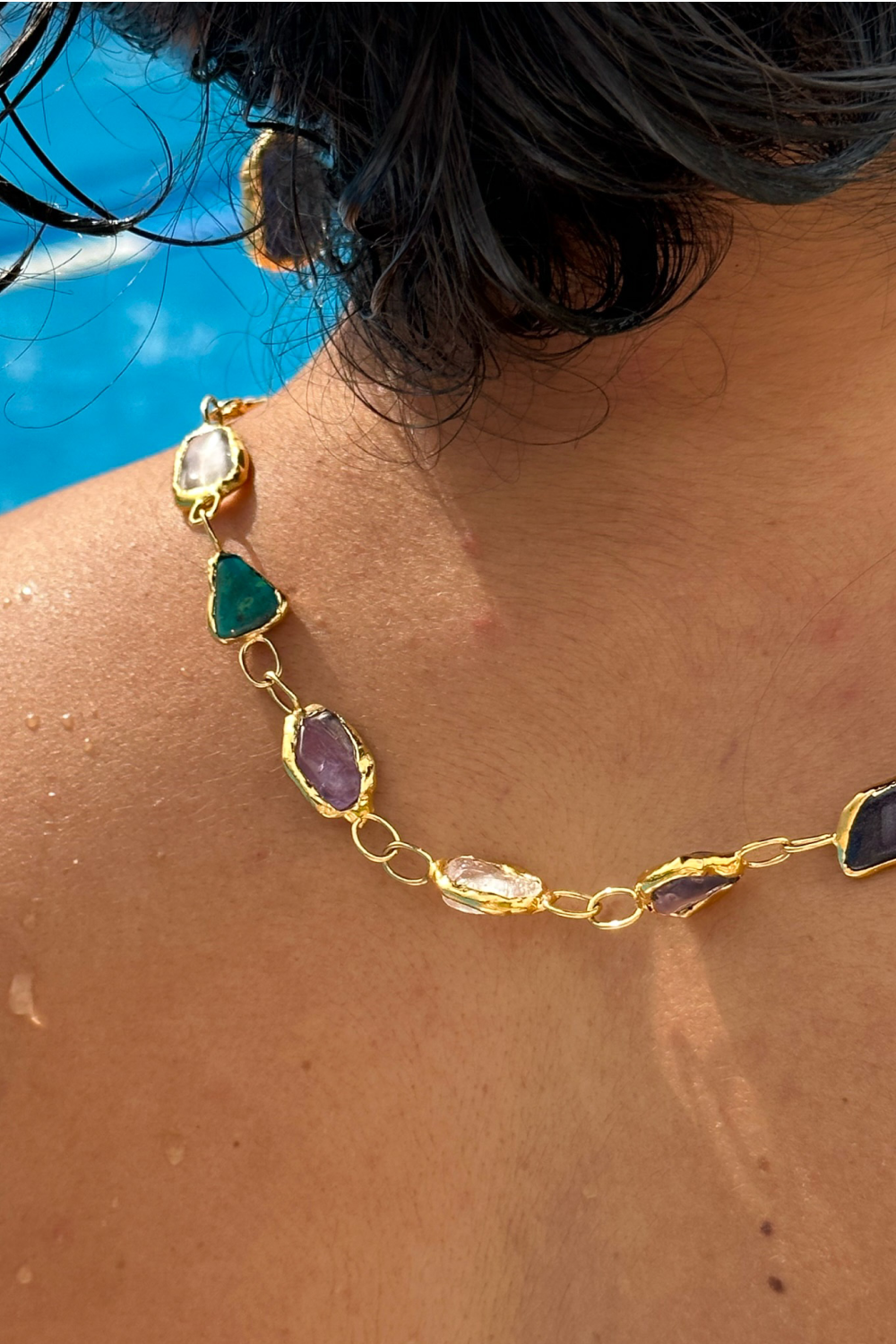 Paraíso Necklace in Gold