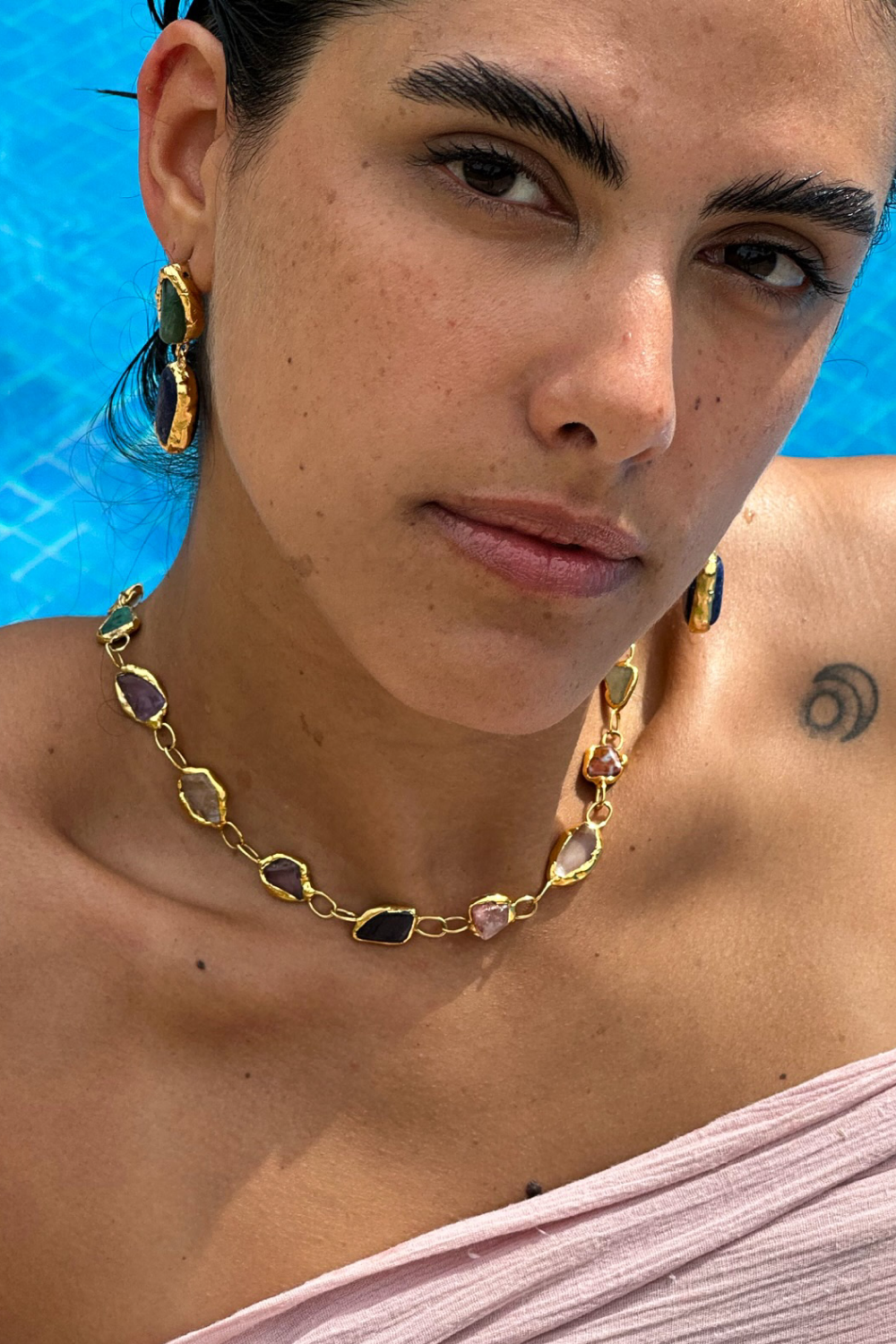 Paraíso Necklace in Gold