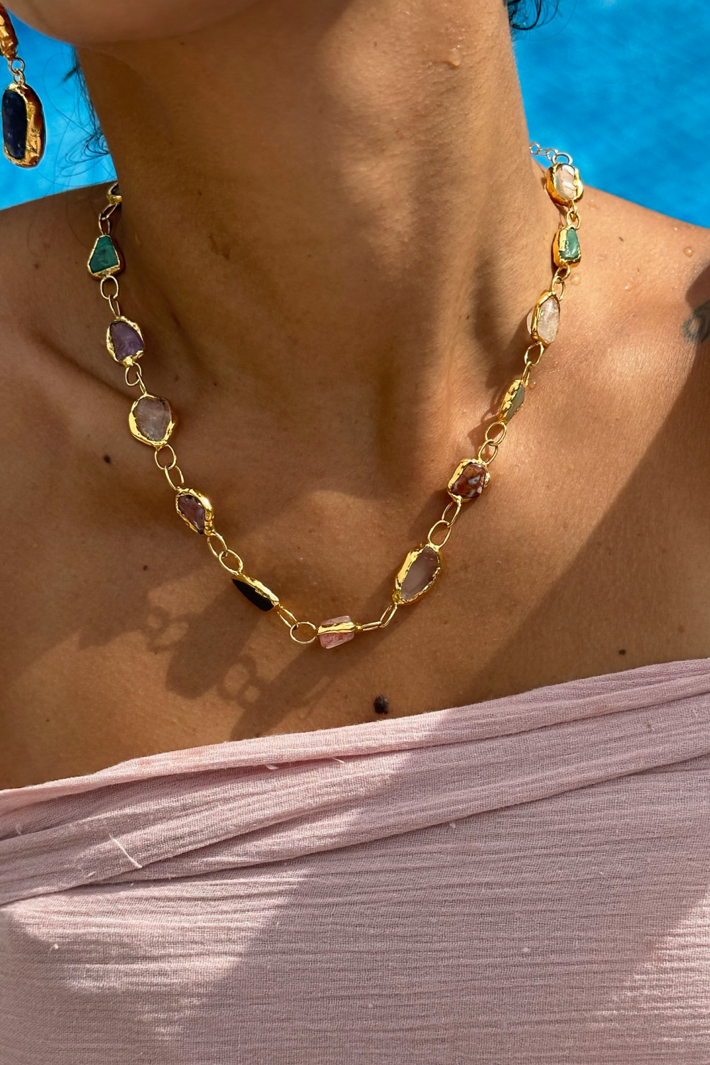 Paraíso Necklace in Gold