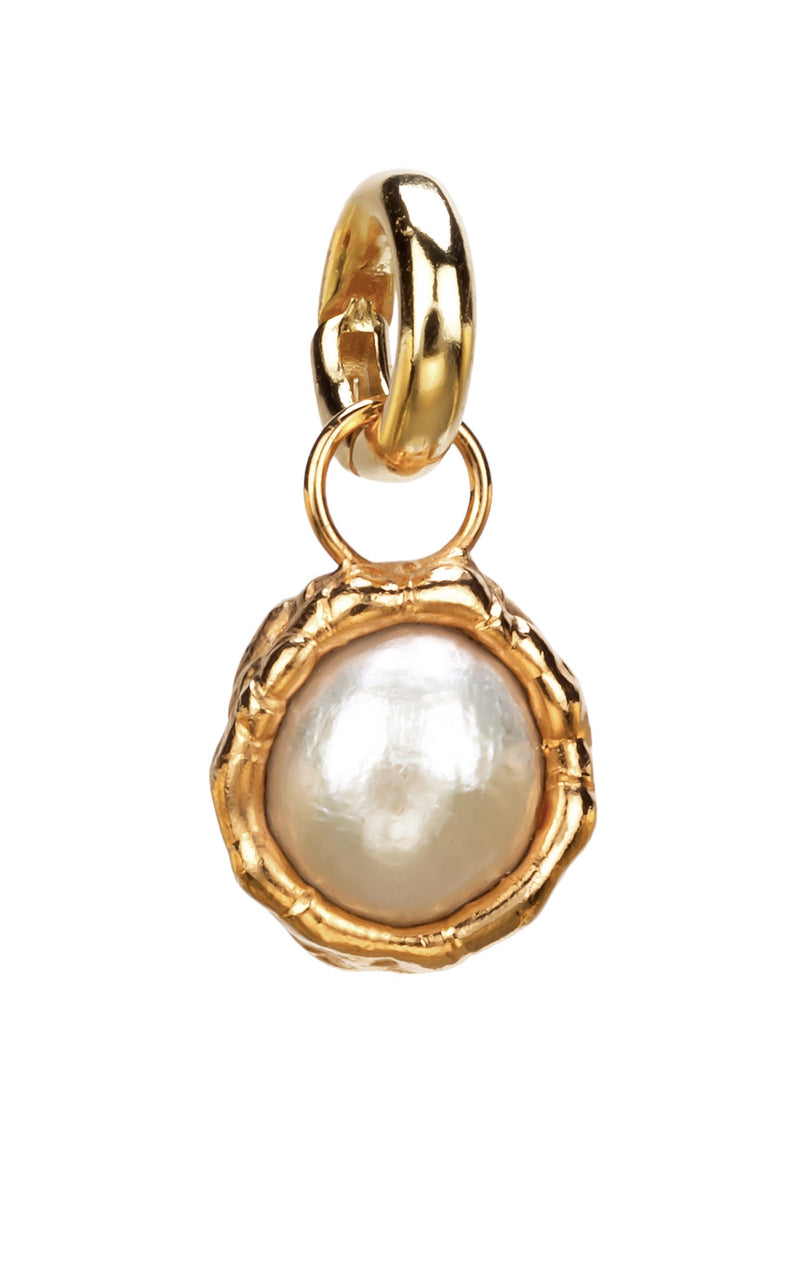 Pearl Charm Pendant - Tea & Tequila