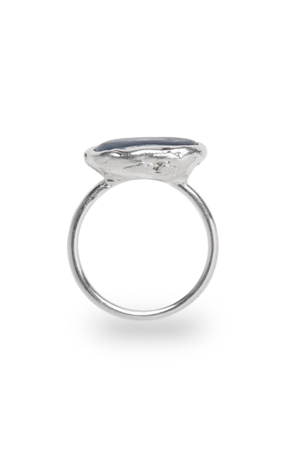 Crystal Aura Ring in Silver