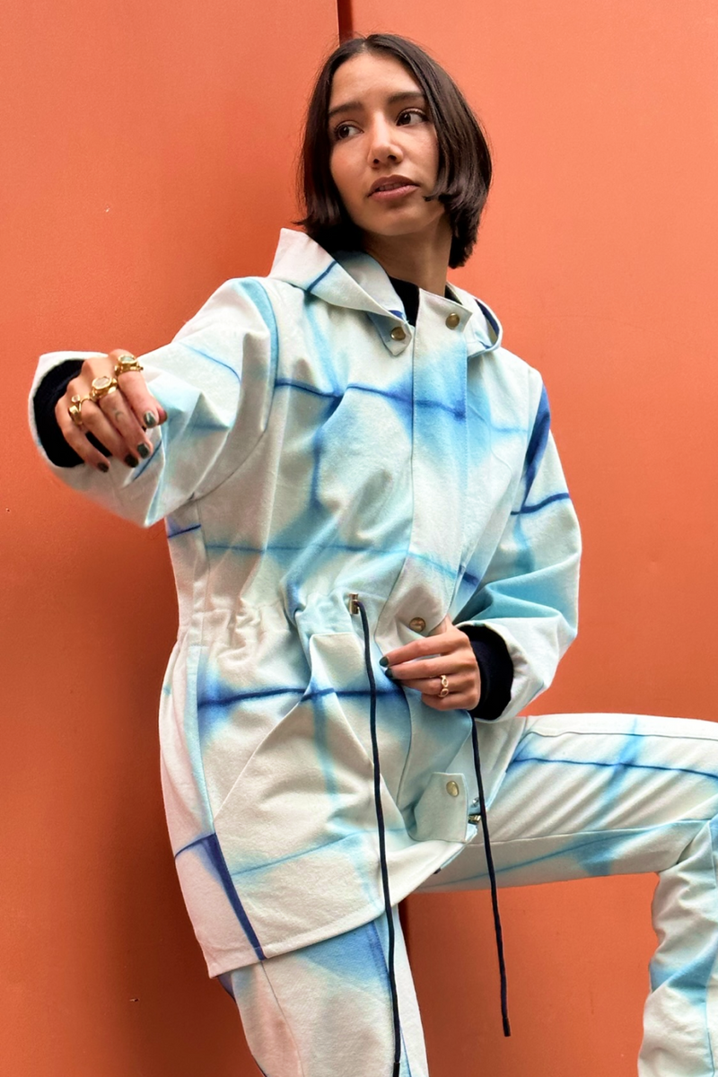 Shibori Dye Jacket - Tea & Tequila