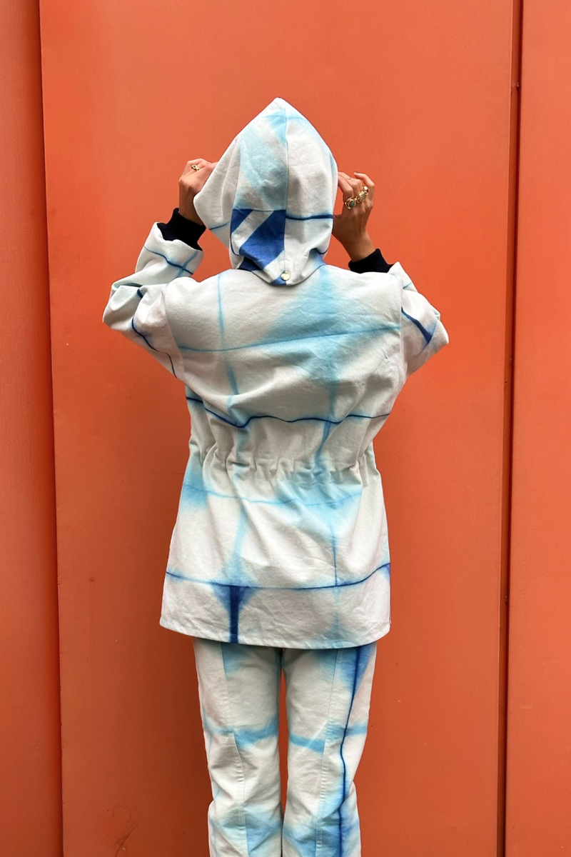 Shibori Dye Jacket - Tea & Tequila