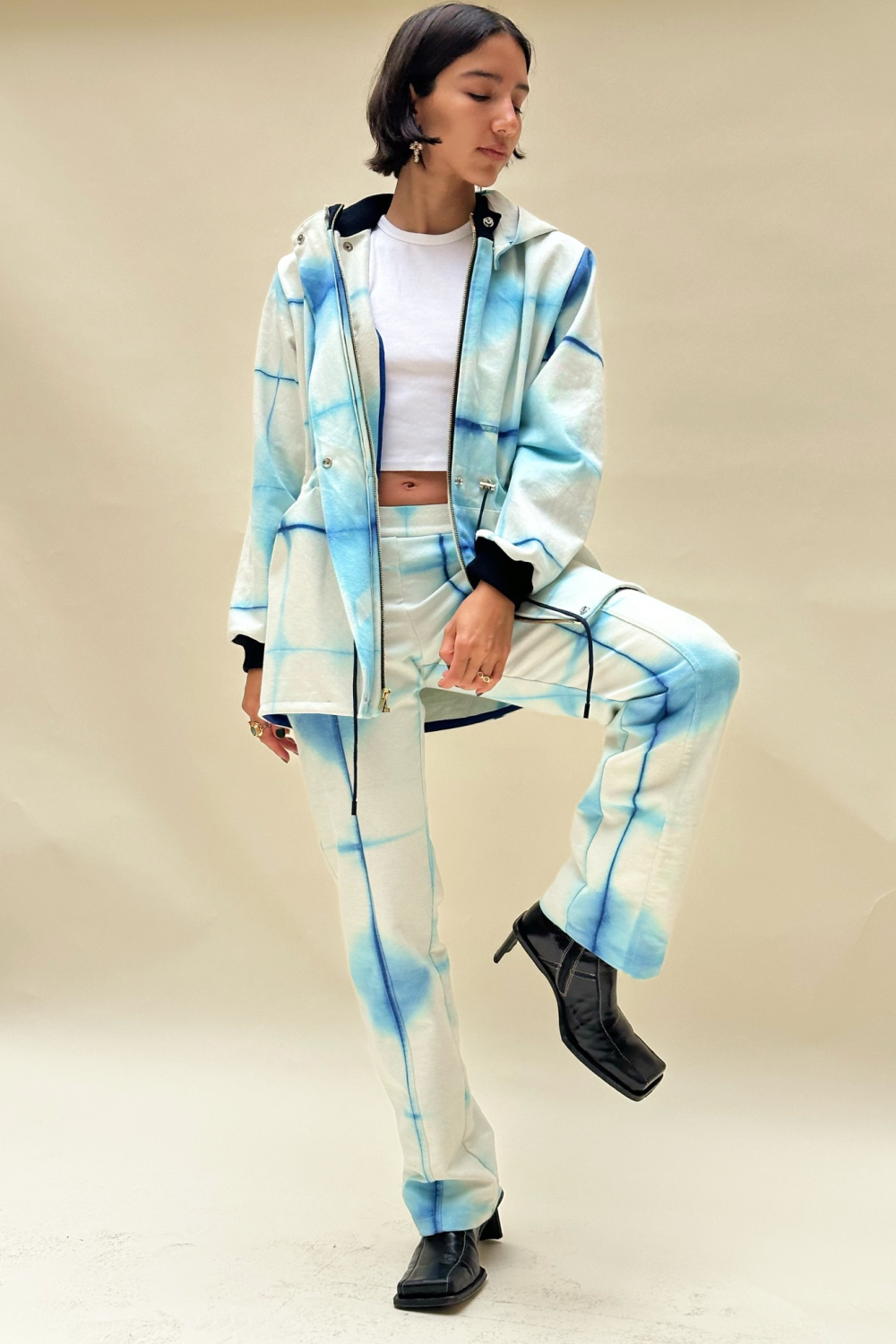 Shibori Dye Trousers - Tea & Tequila