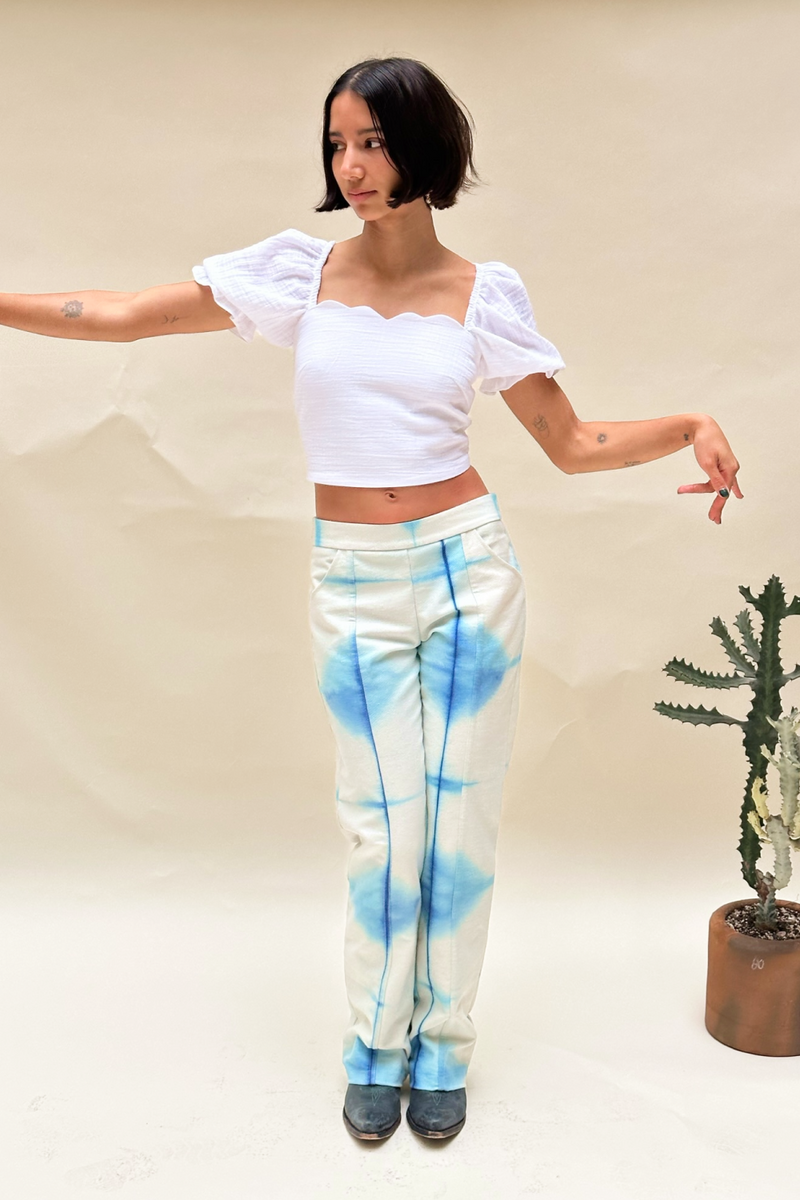 Shibori Dye Trousers - Tea & Tequila