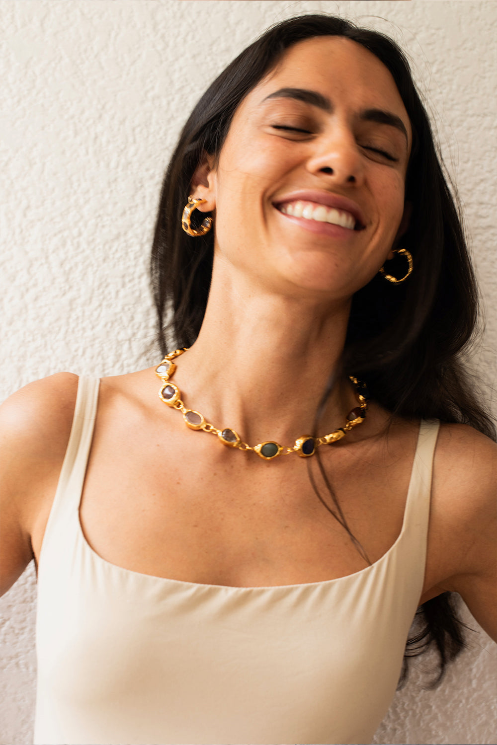 Paraíso Necklace in Gold