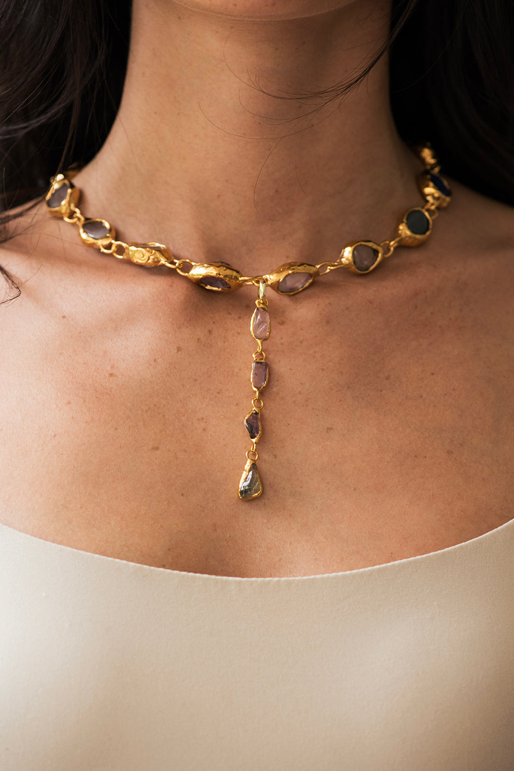 Paraíso Necklace in Gold