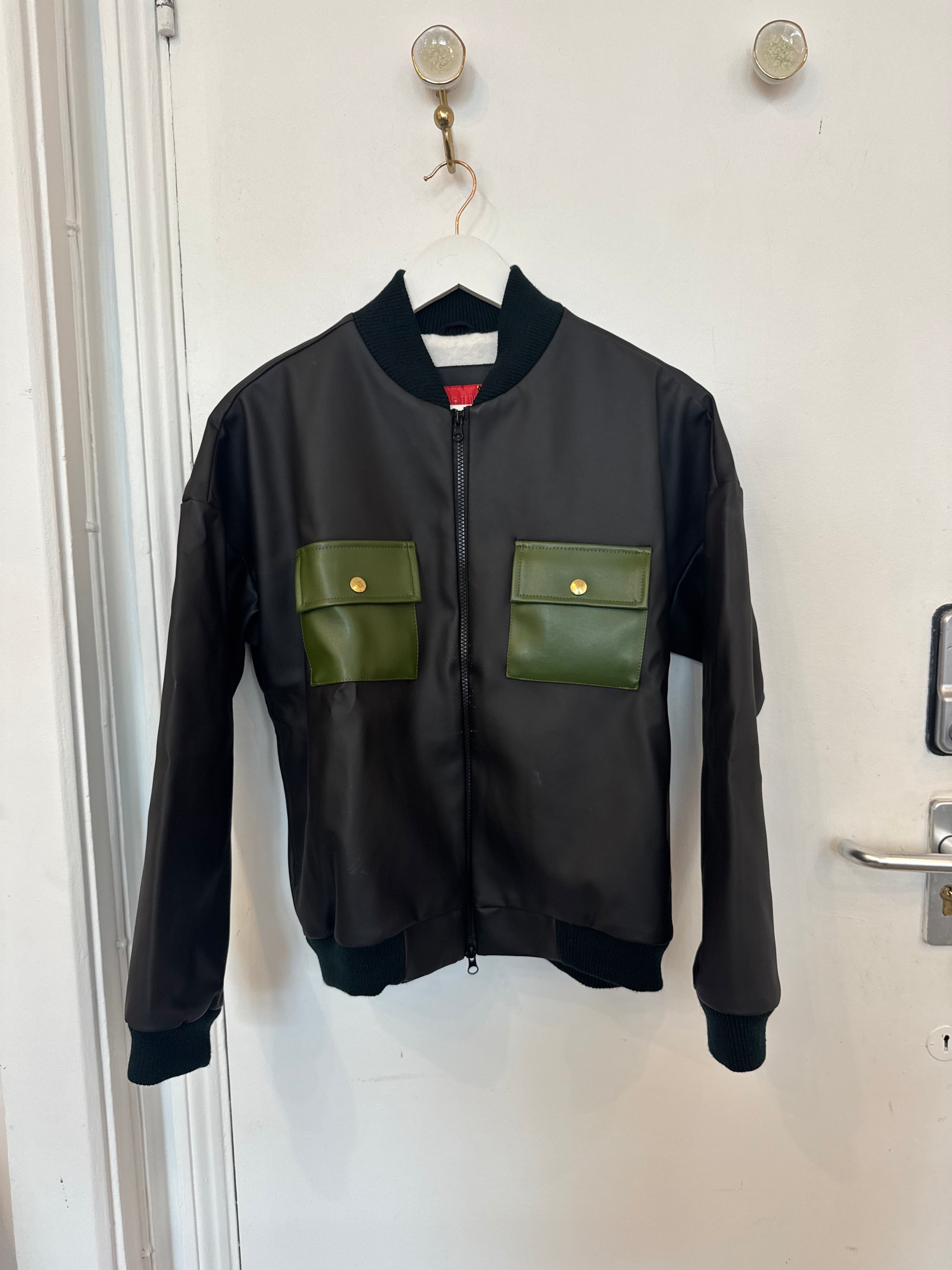 Black Cactus Leather Jacket