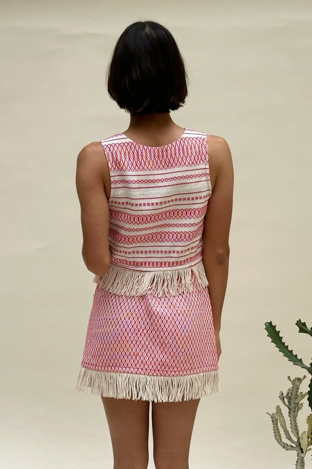 Cereza Tassel Top