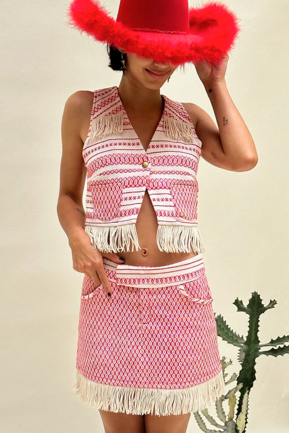 Cereza Tassel Top