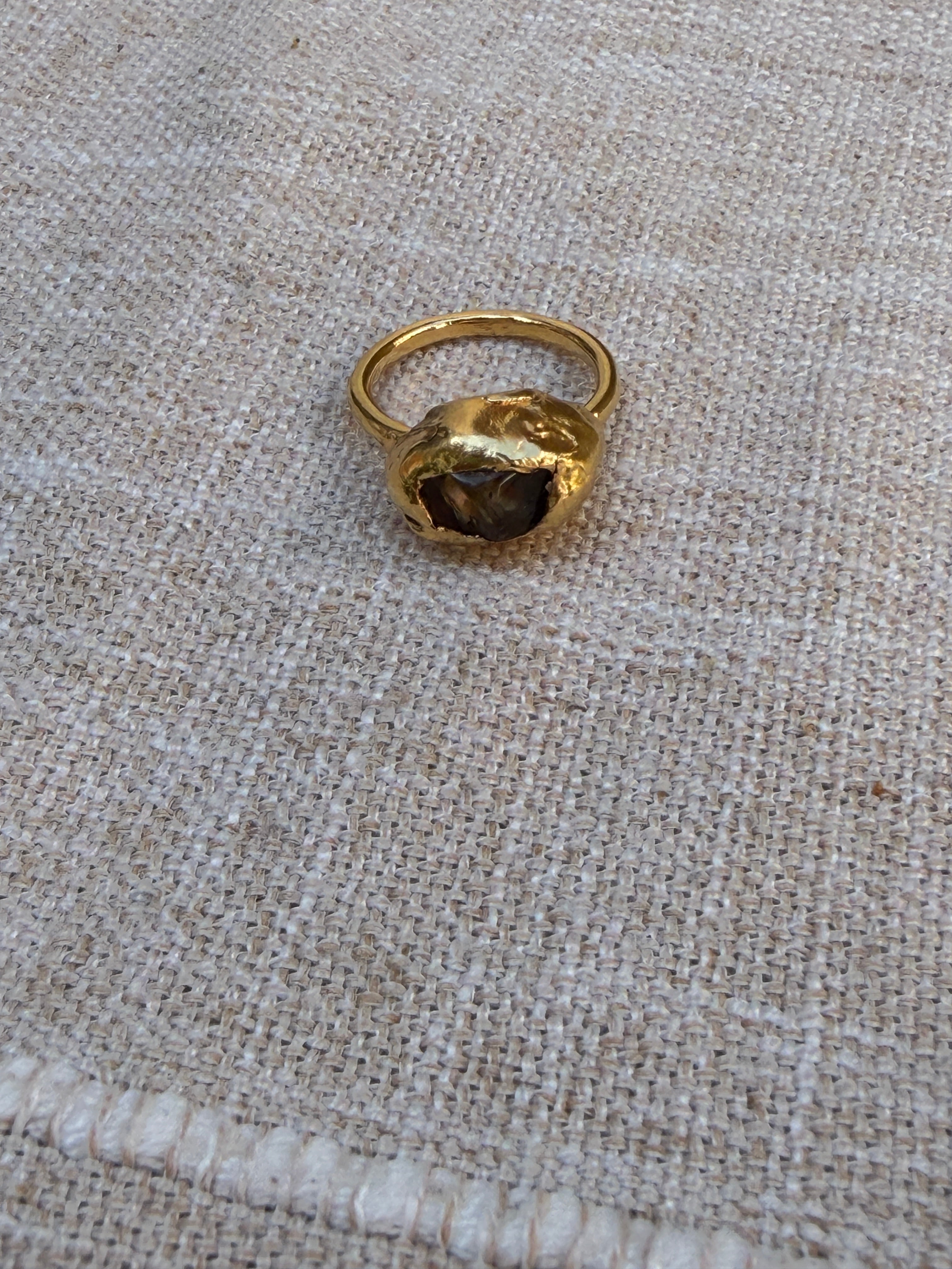 Citrine Ring Gold