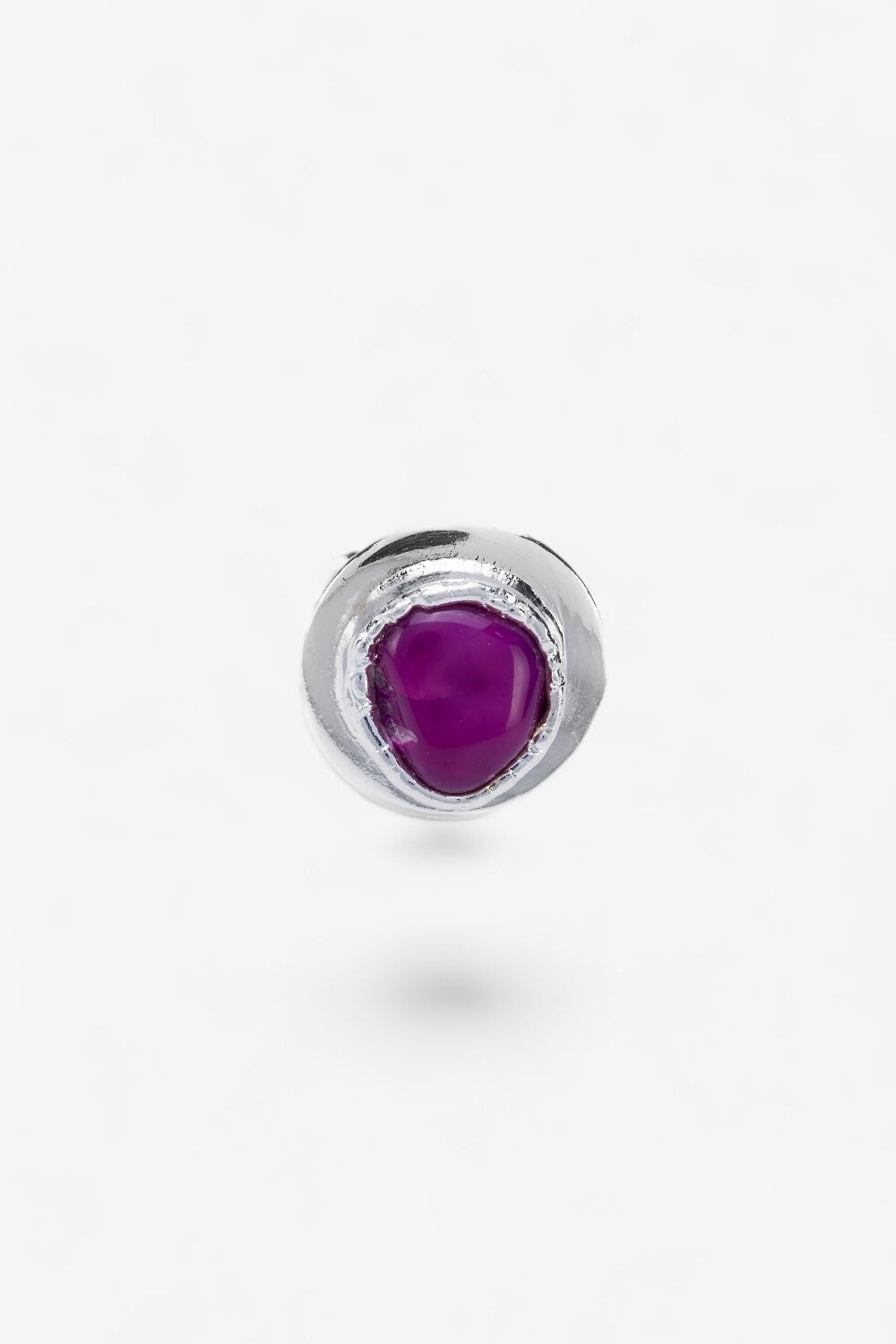 Crystal Planet Ring in Silver