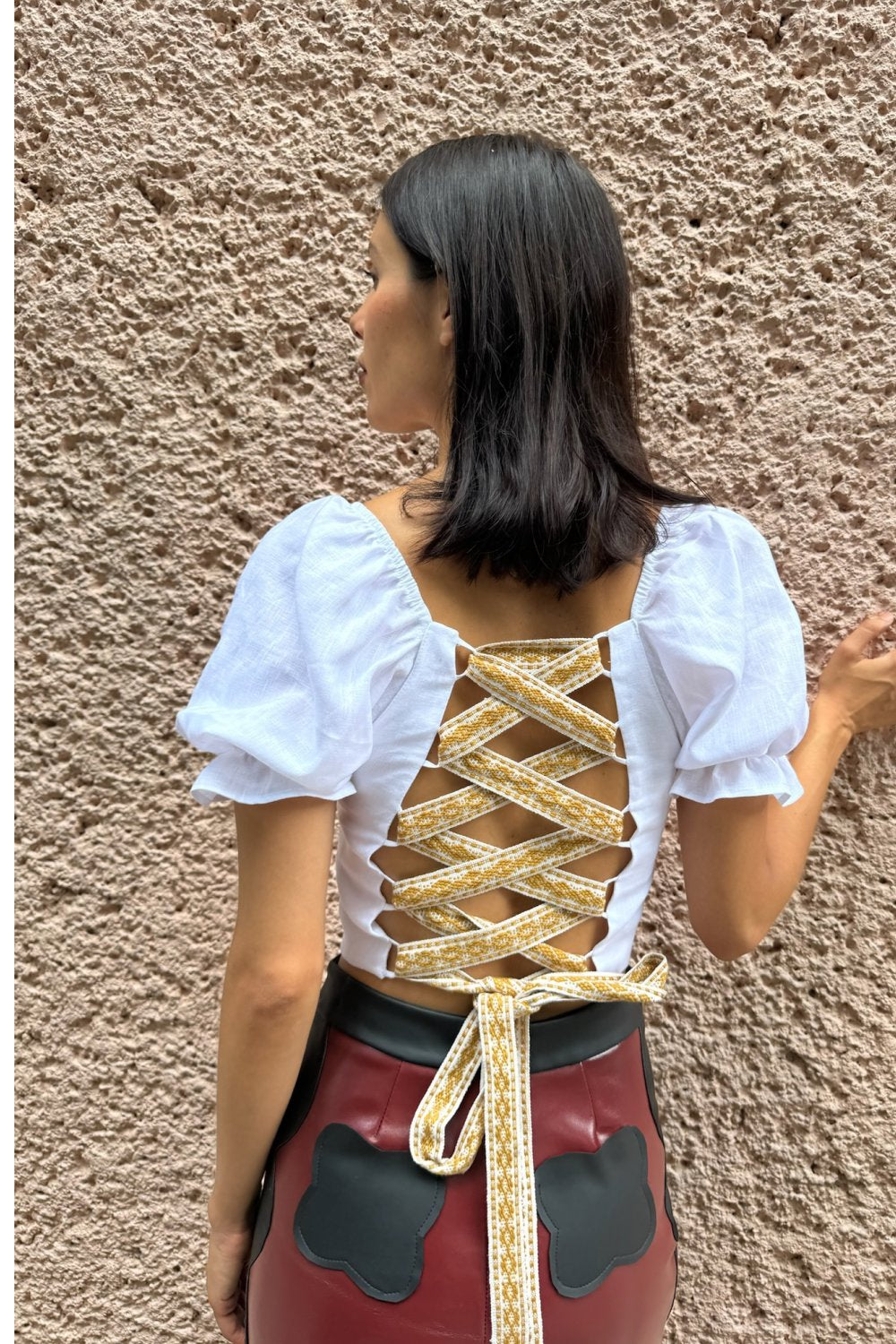 Girasol Linen Top