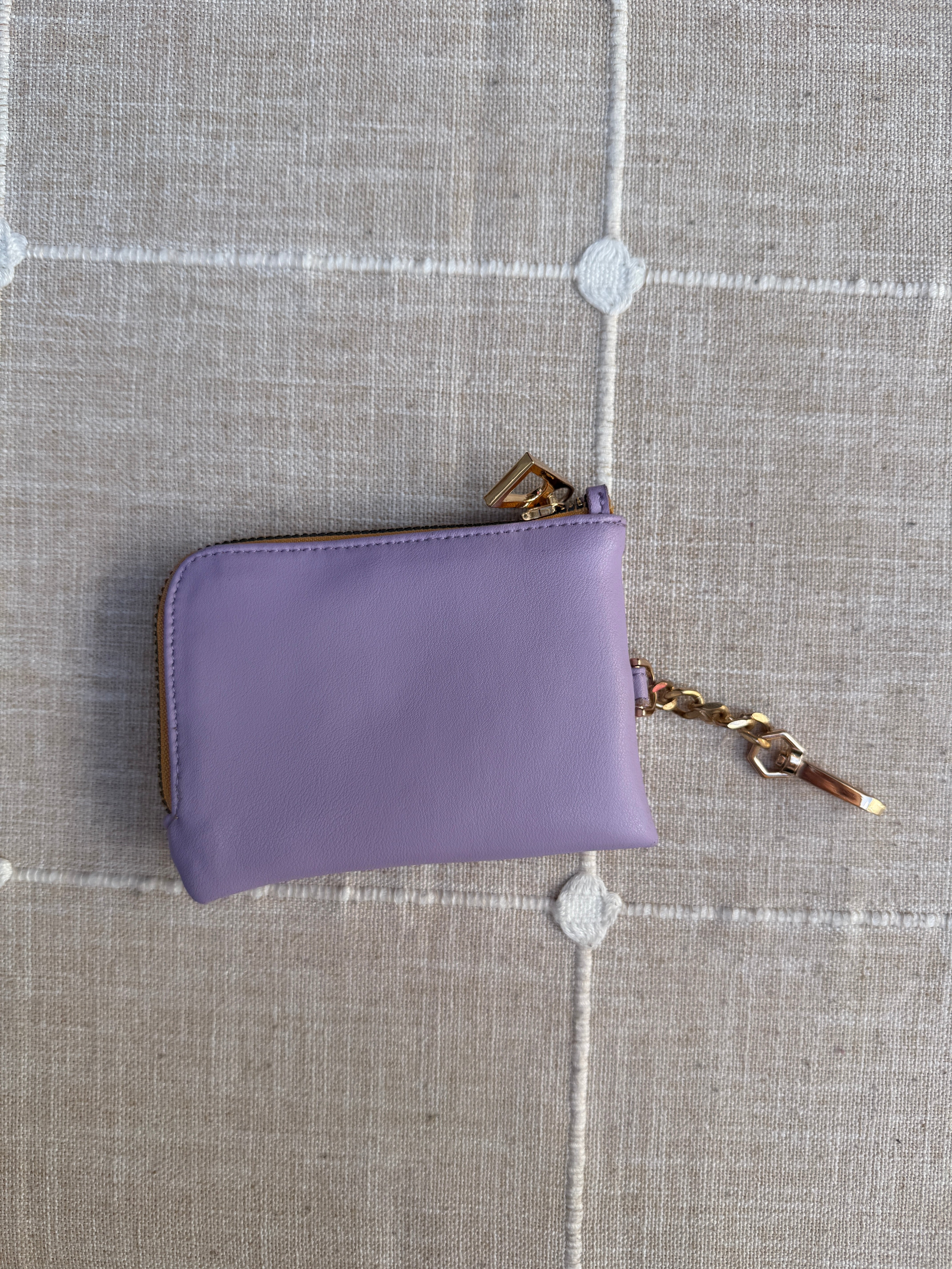 Lilac Skeleton Purse