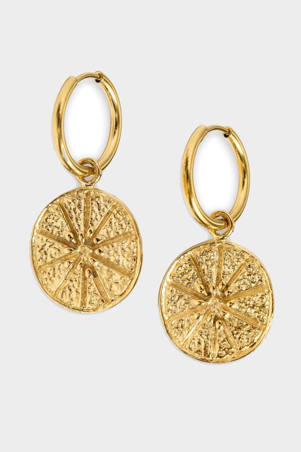 Límon Hoops in Gold