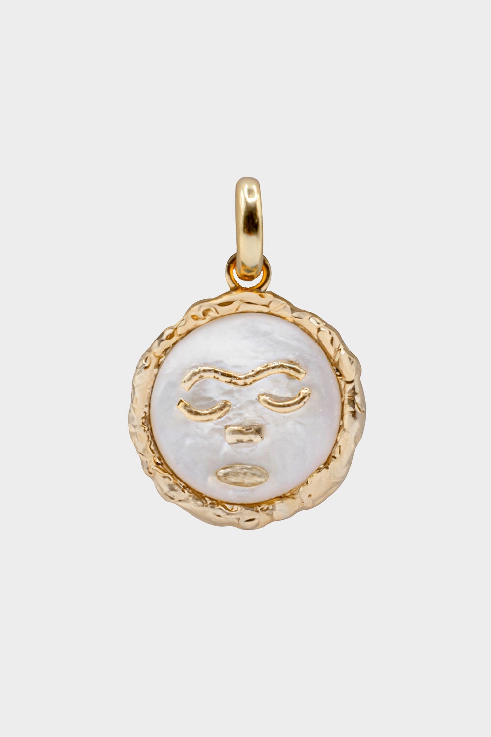 Luna Llena Charm in Gold