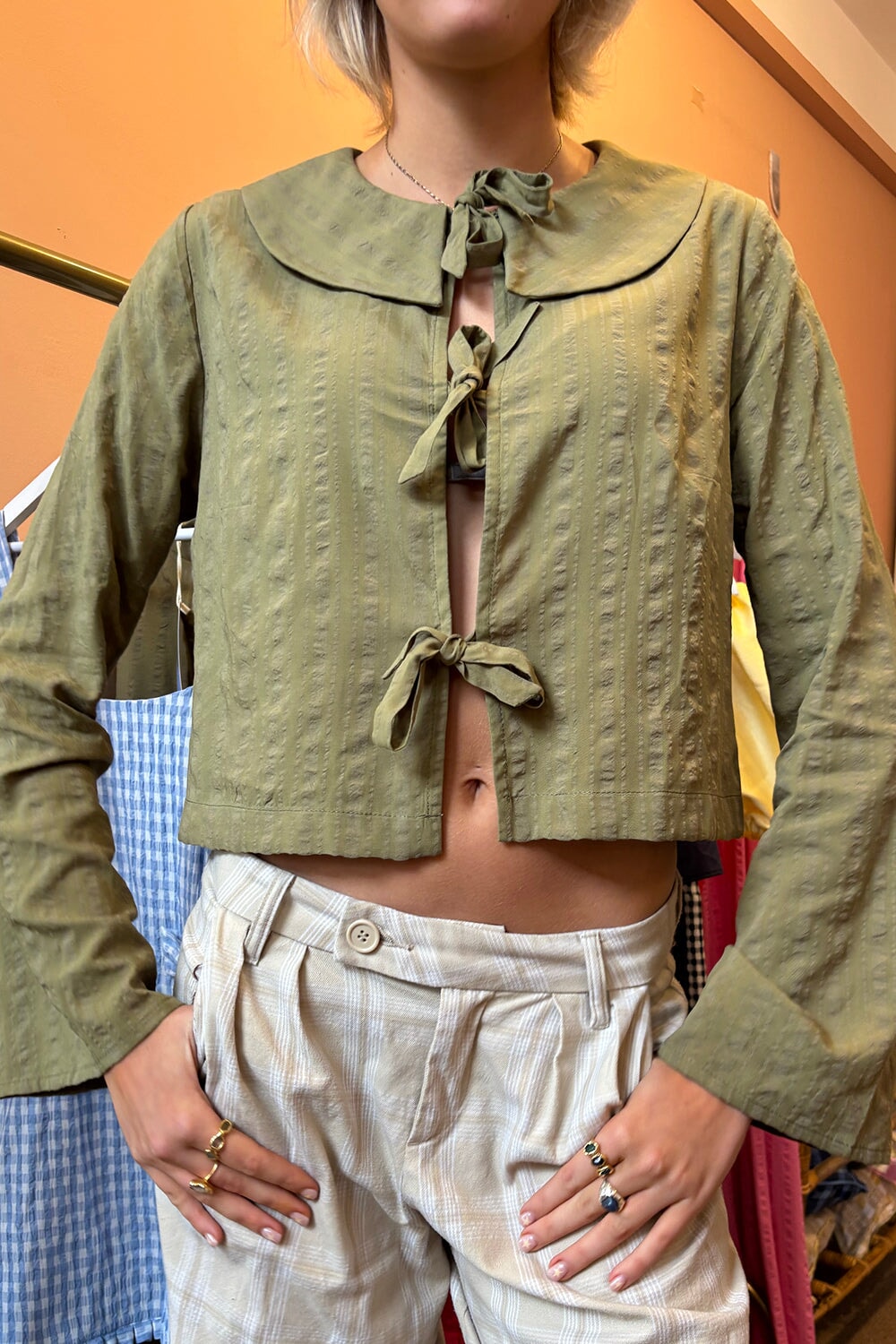 Olivia Bow Top
