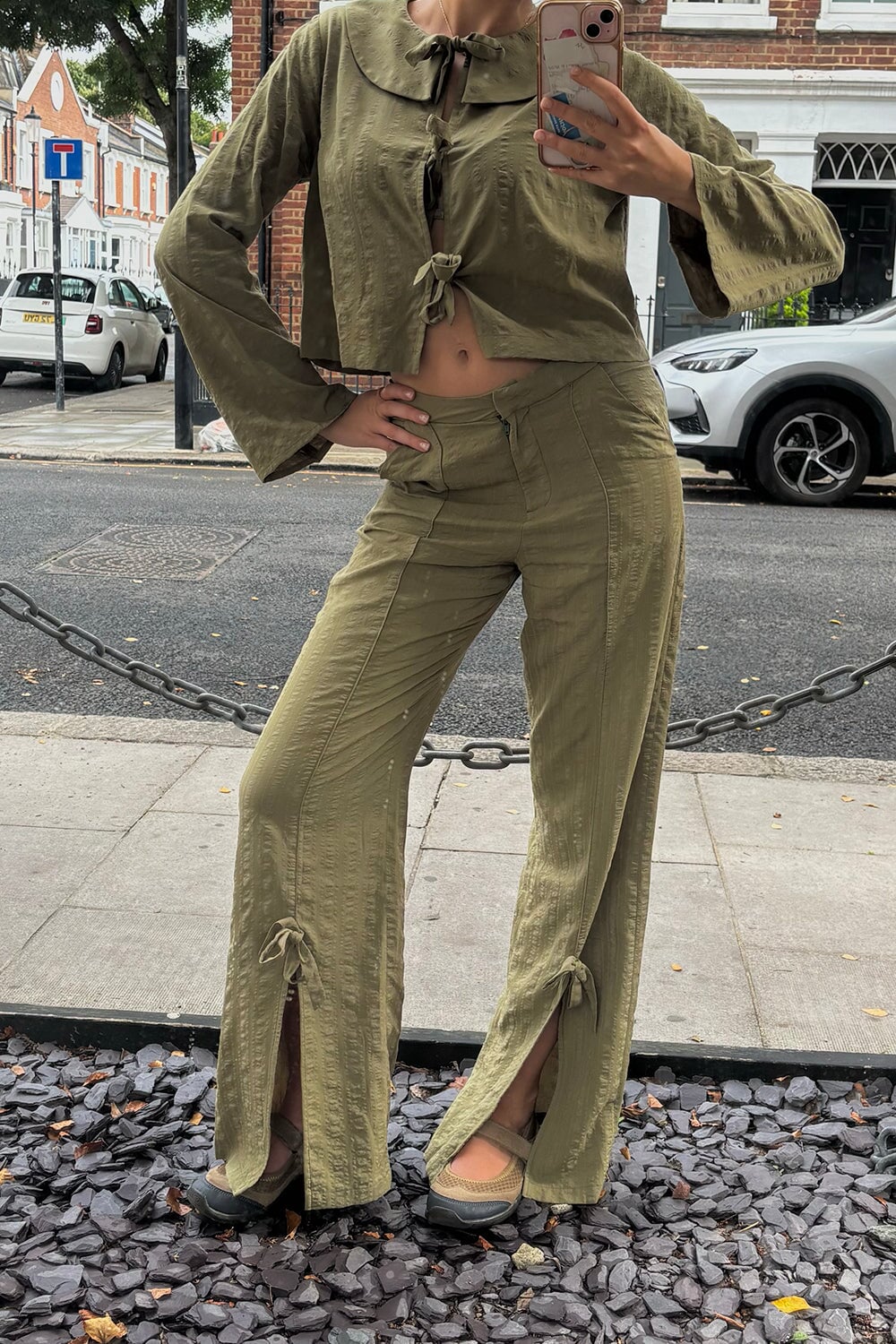 Olivia Bow Trousers