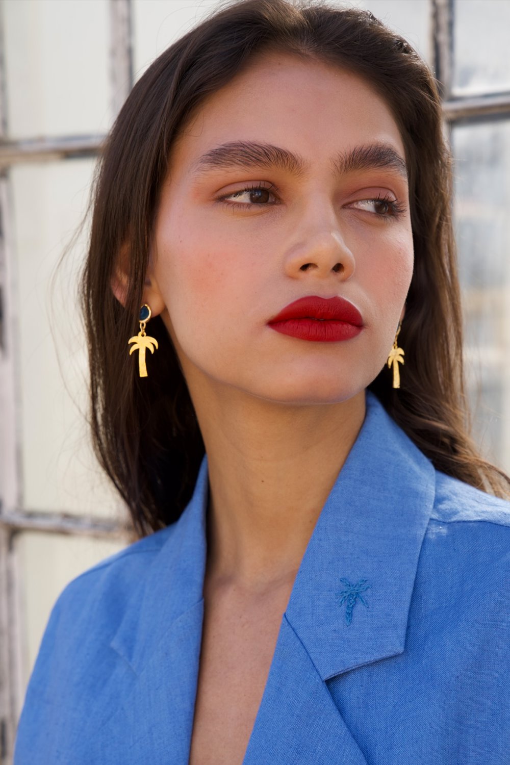 Palm Tree Earrings
