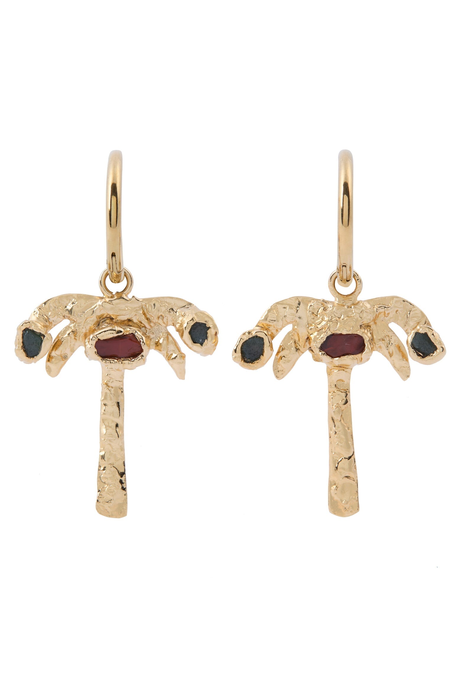 Palmerita Hoops in Gold