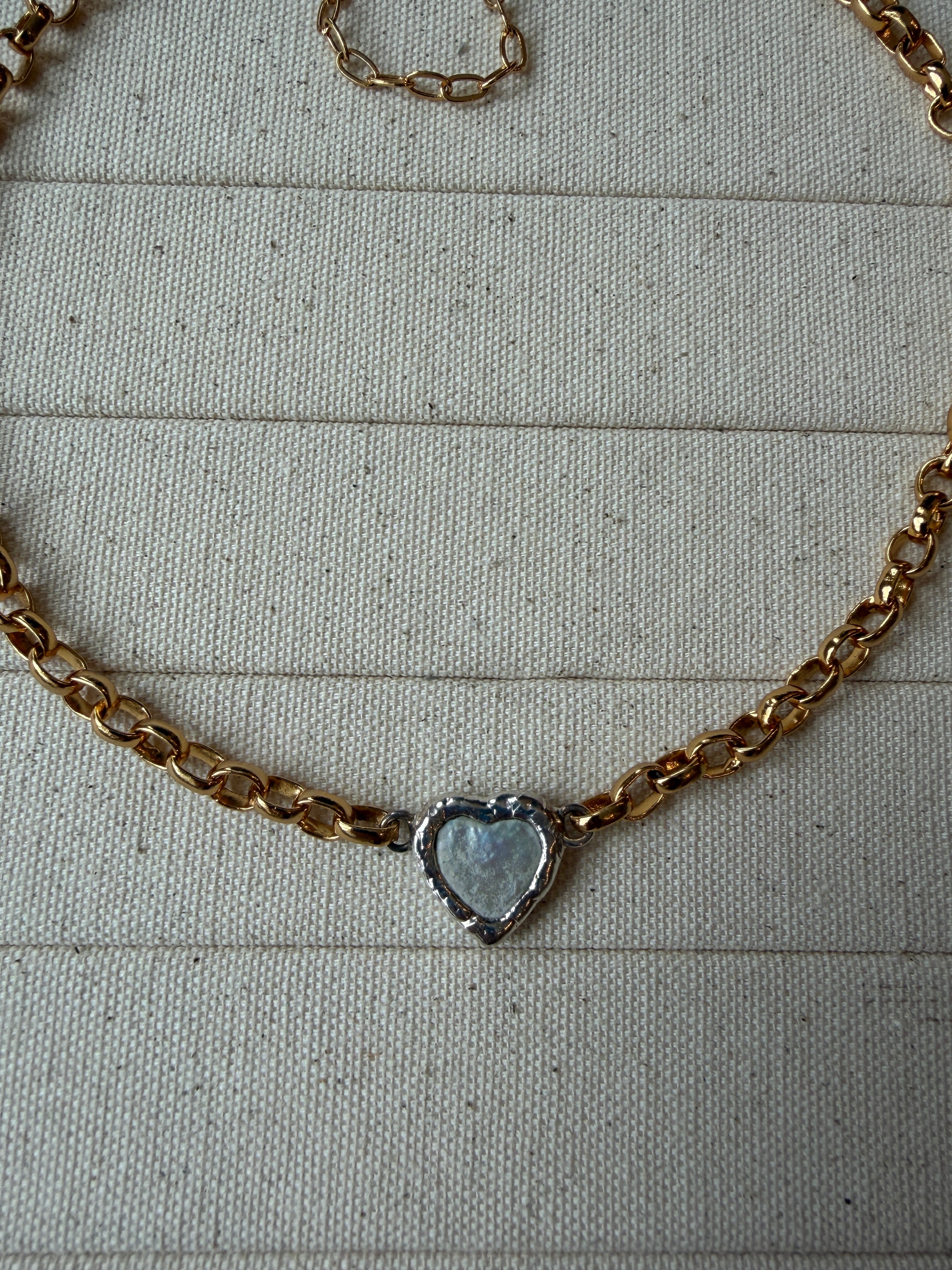 Pearl Heart Necklace