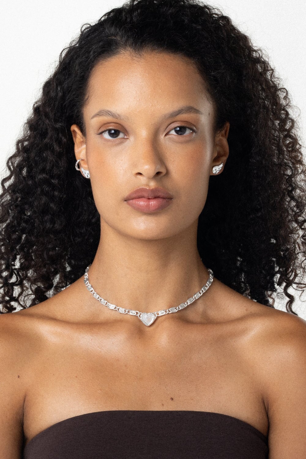 Spiral Pearl Necklace