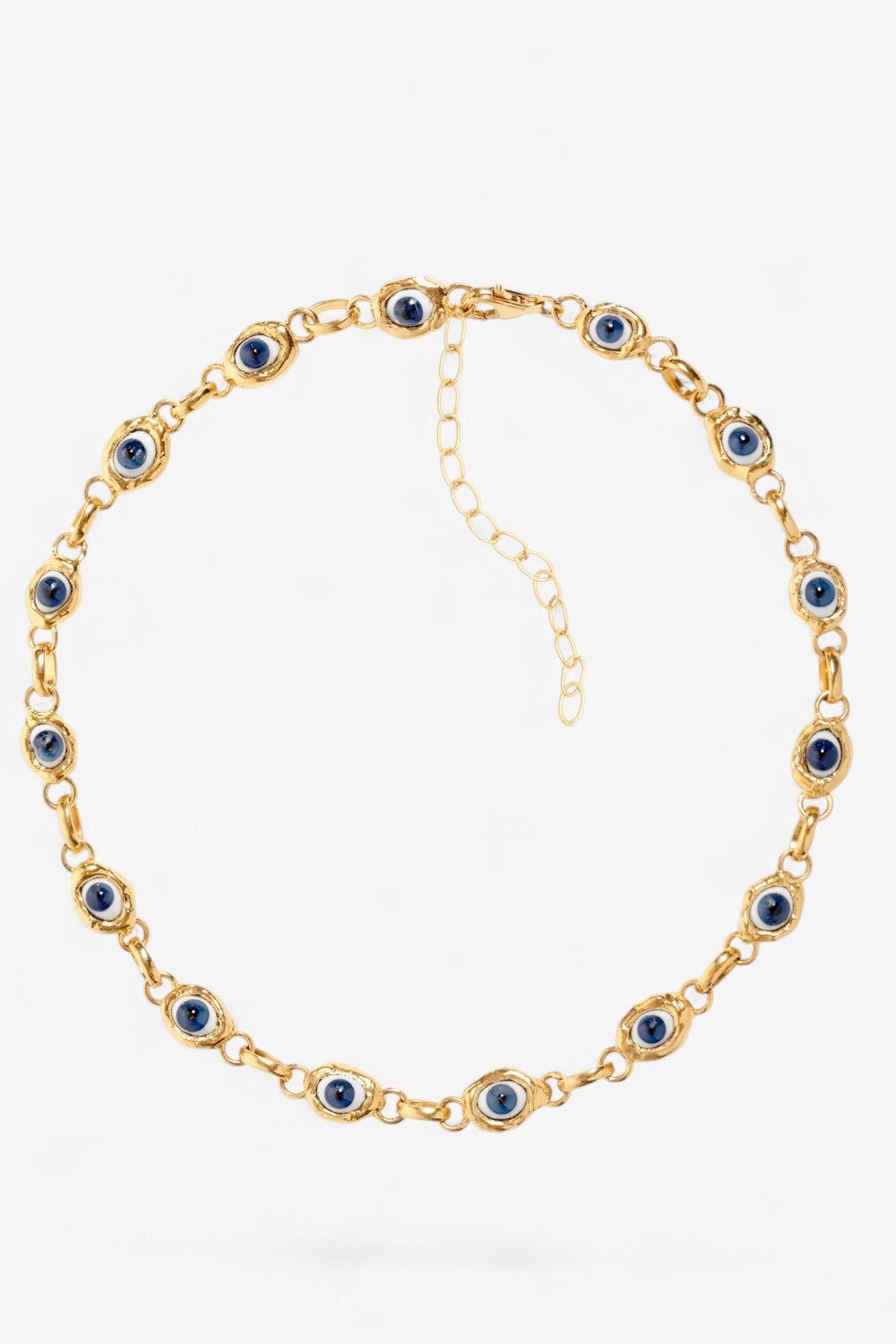 Protective Eye Necklace in Gold