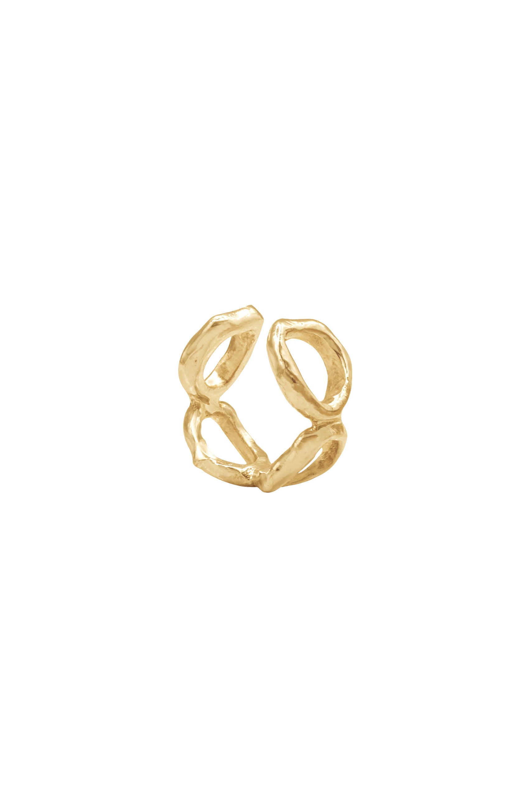 Pulpo Ear Cuff in Gold