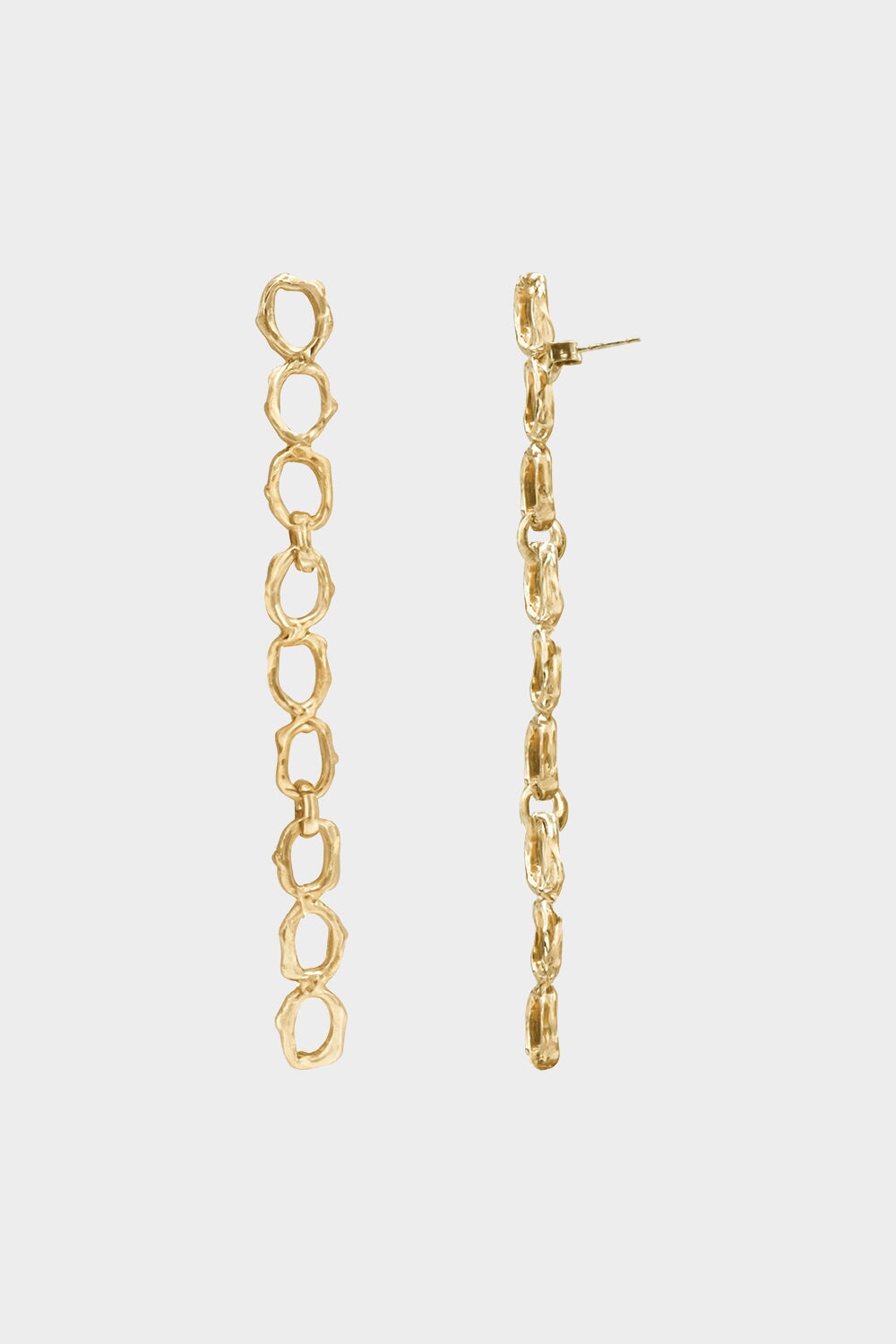 Pulpo Earrings in Gold