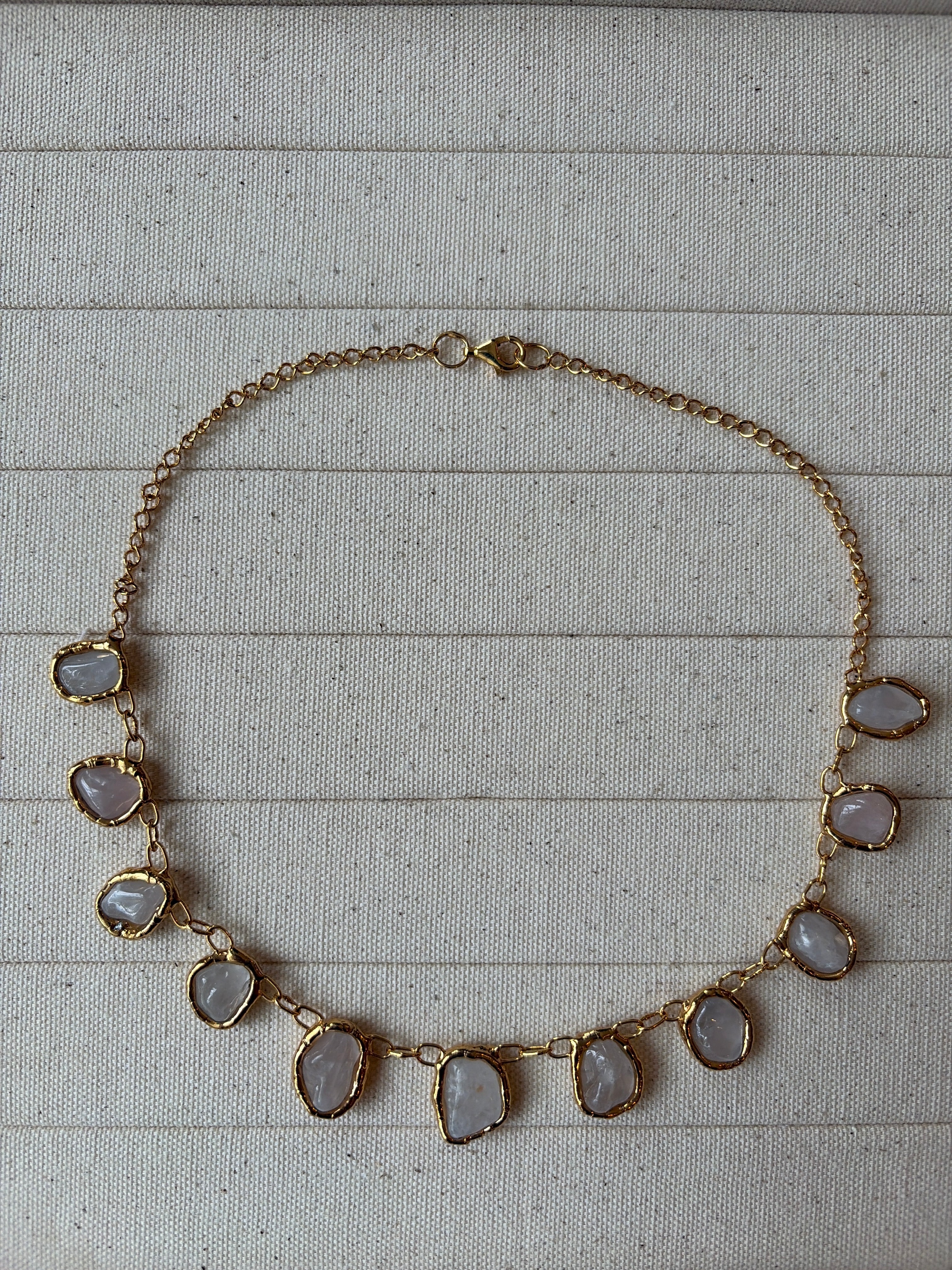Quartz Gemstone Necklace