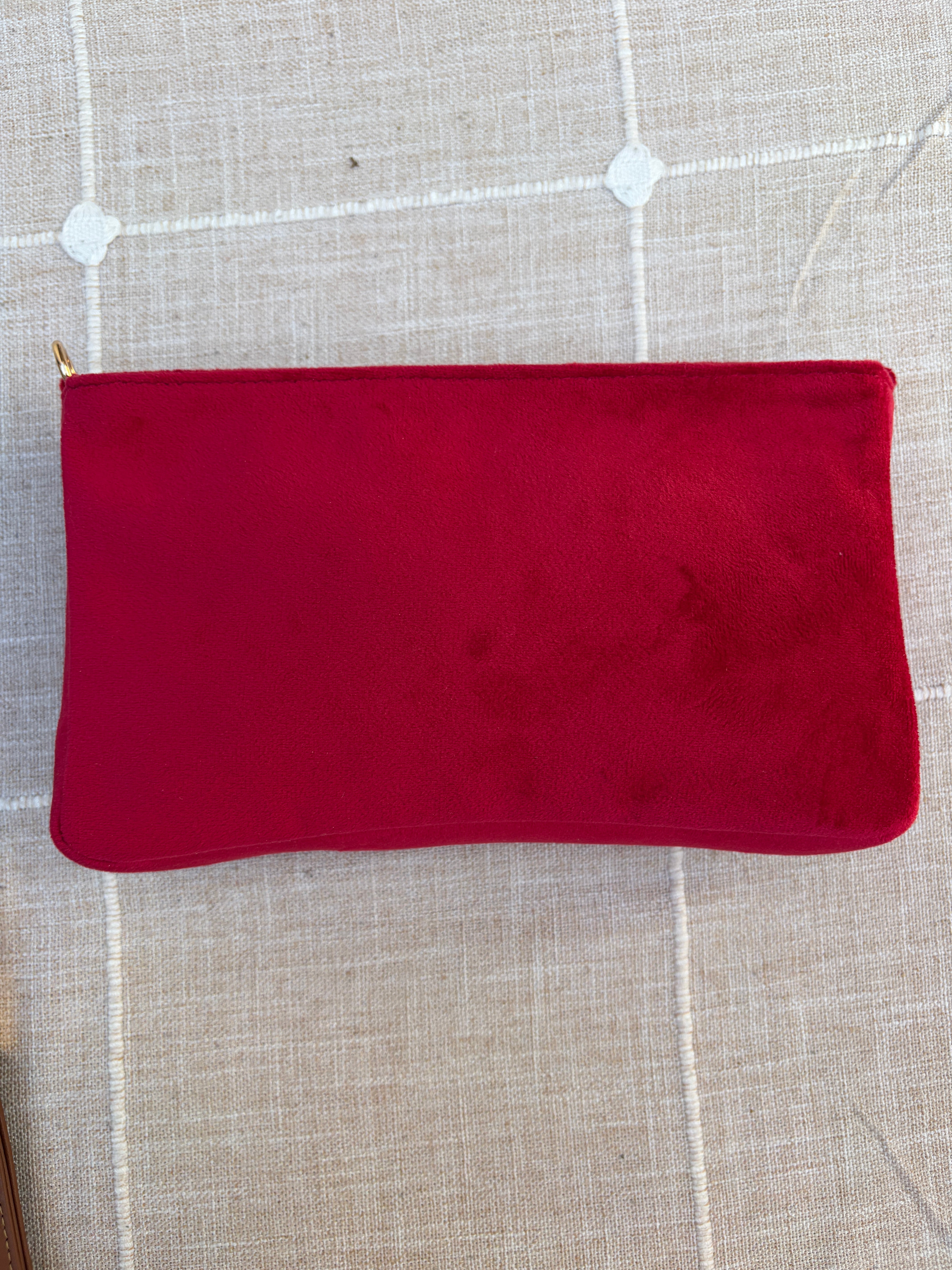Red Velvet Bag