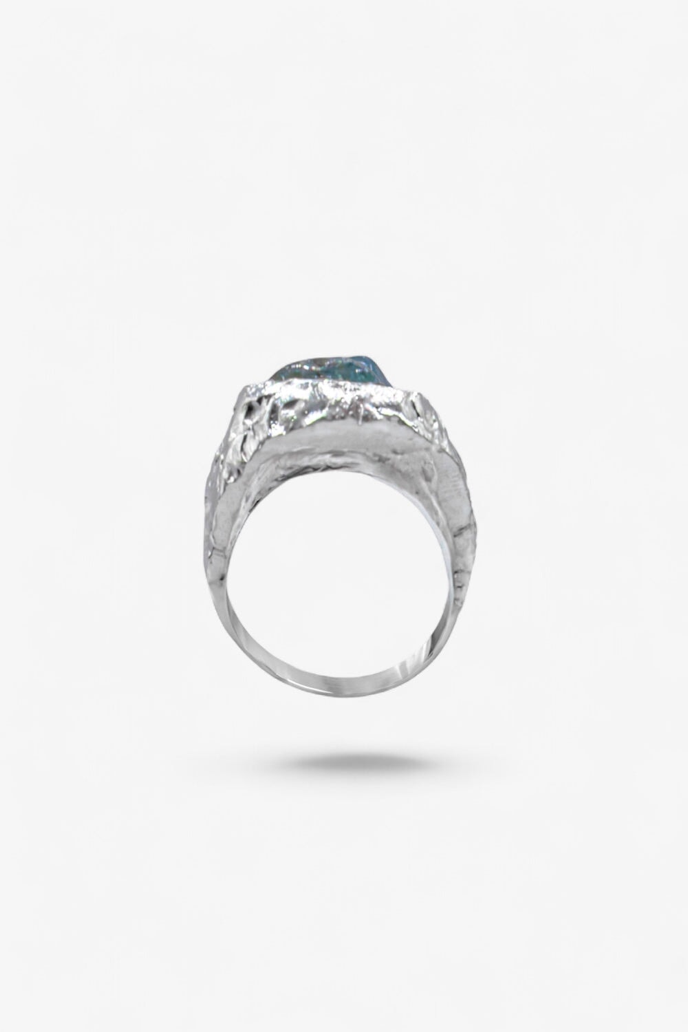 Aquamarine Selena Ring in Silver