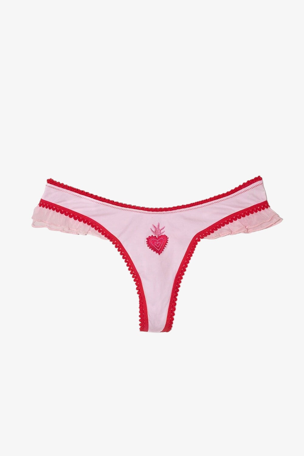 T&T X THE CHEEK HEART THONG