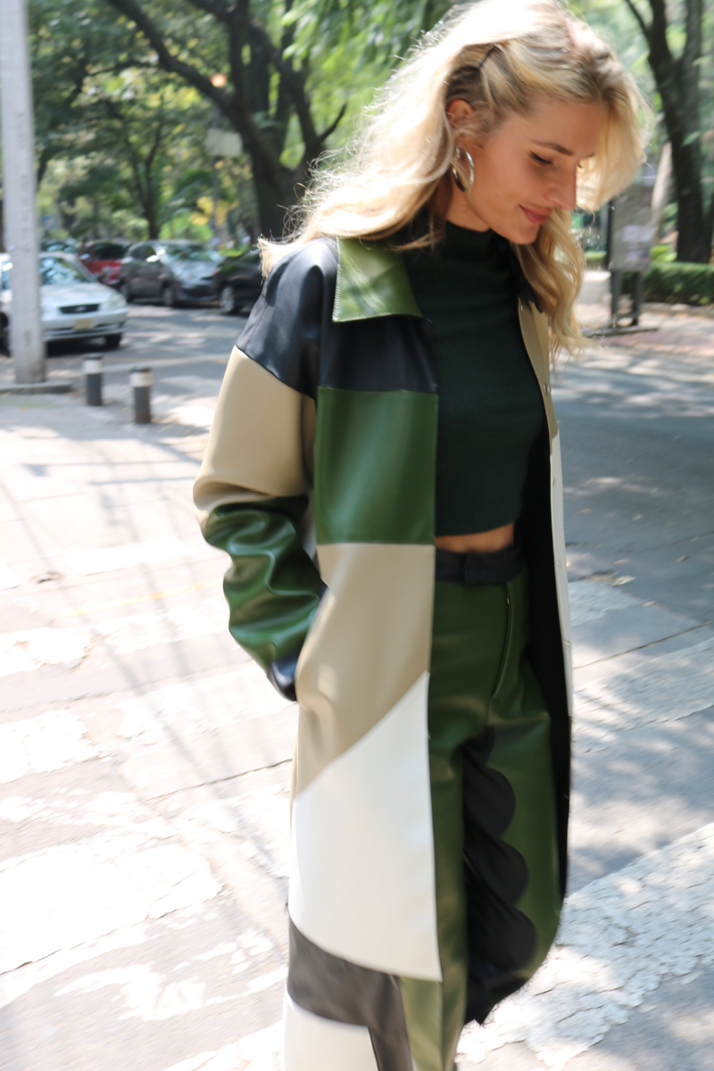 Gisela Cactus Coat - Tea & Tequila