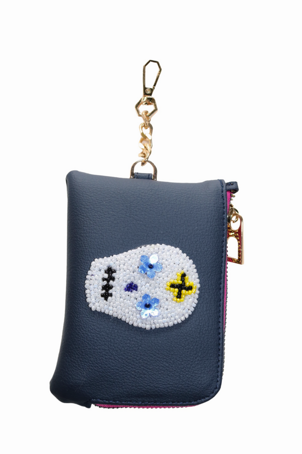 Marino Sugar Skull Purse in Cactus - Tea & Tequila