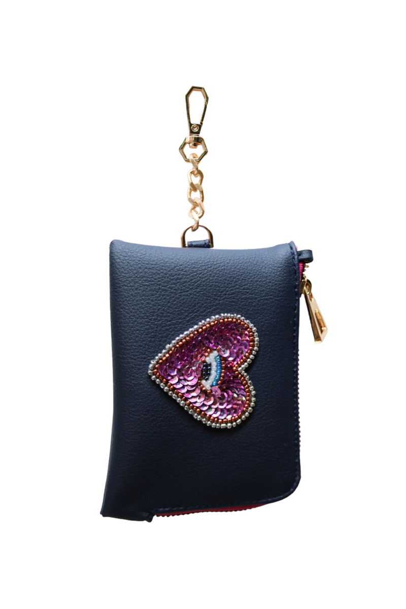 Marino Sacred Heart Purse in Cactus - Tea & Tequila