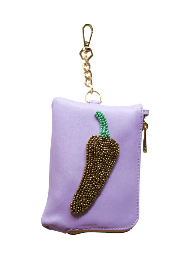 Lila Chilli Purse in Cactus - Tea & Tequila
