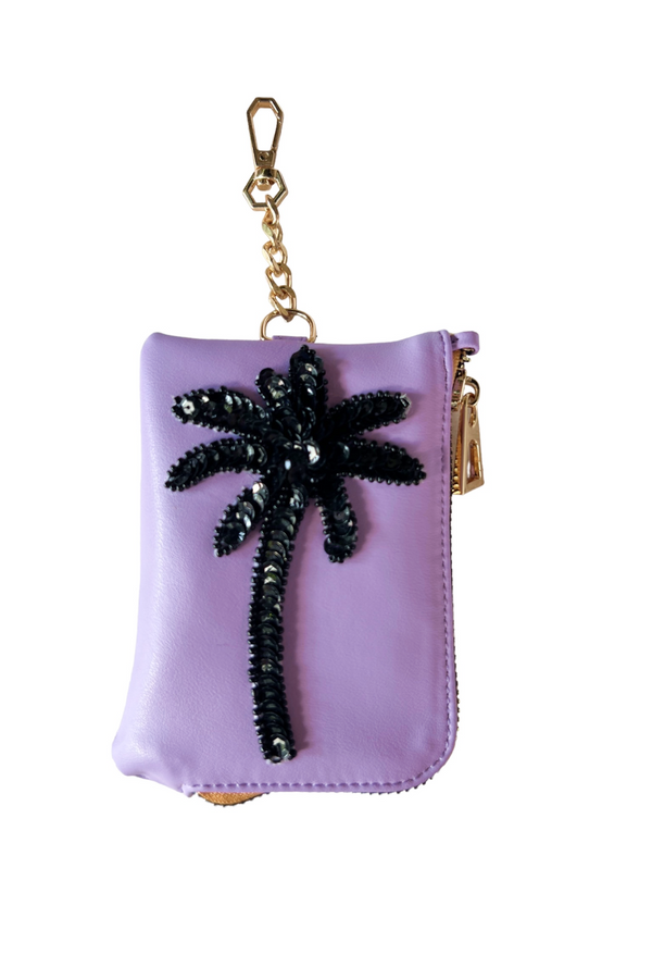 Lila Palm Purse in Cactus - Tea & Tequila
