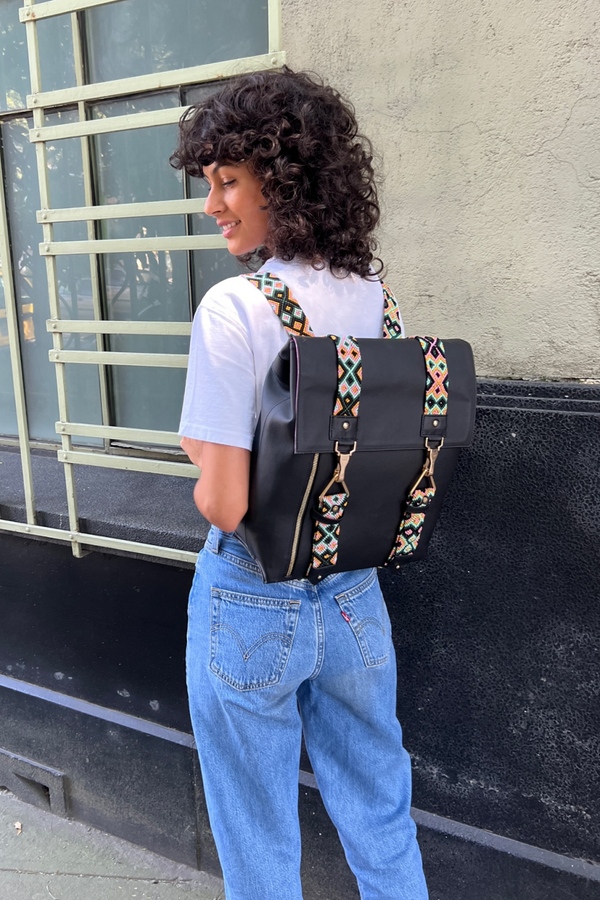 Ink Laptop Backpack in Cactus - Tea & Tequila