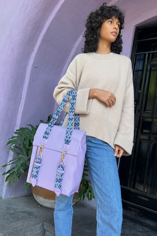 Lila Laptop Backpack in Cactus - Tea & Tequila