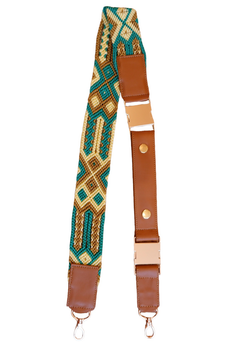 Esmerelda Macrame Bag Strap - Tea & Tequila