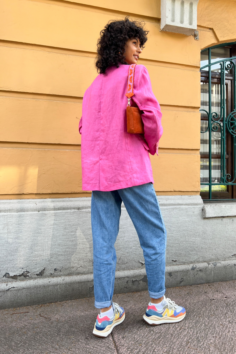 Naranja Bag in Velvet - Tea & Tequila