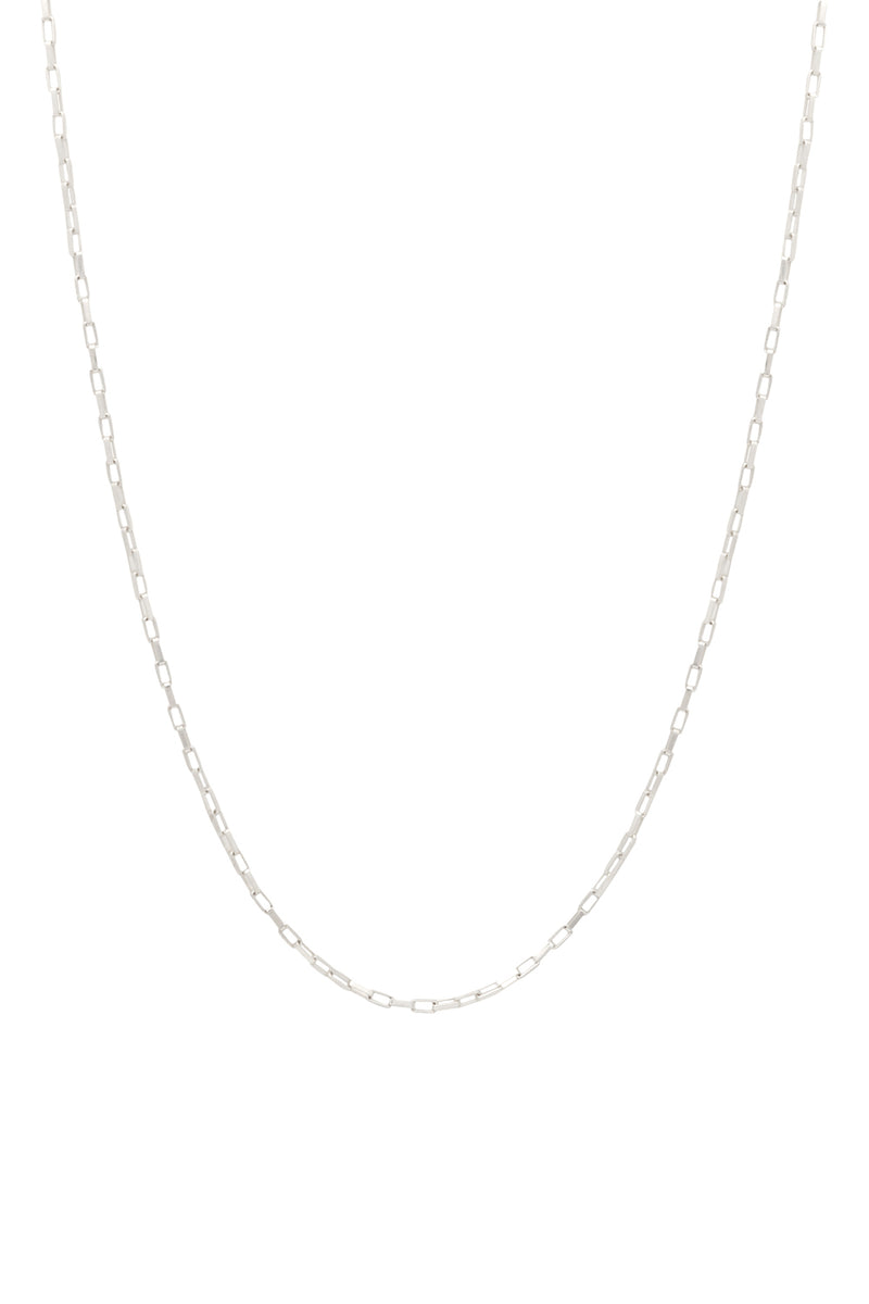 Silver Chain Necklace - Tea & Tequila